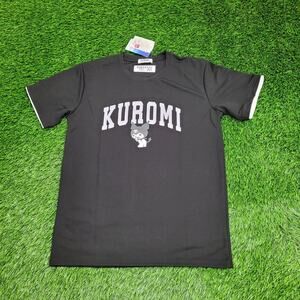 Sanrio Kuromi Shirt Womens XL 20x27 Black Arch-Spellout